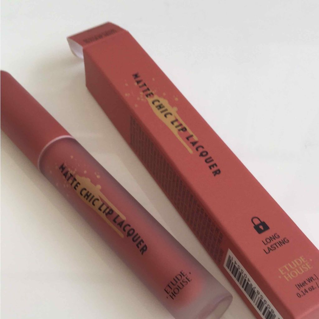 マットシックリップラッカー/ETUDE/口紅を使ったクチコミ(2枚目)