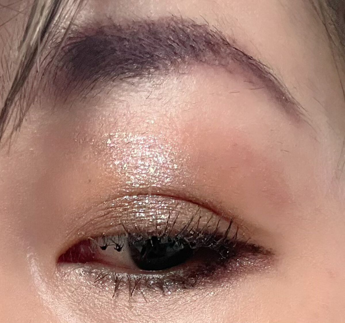 ナチュラルグロウカラー 118 walnut/ザ・プロダクト/ジェル・クリームアイシャドウを使ったクチコミ（2枚目）