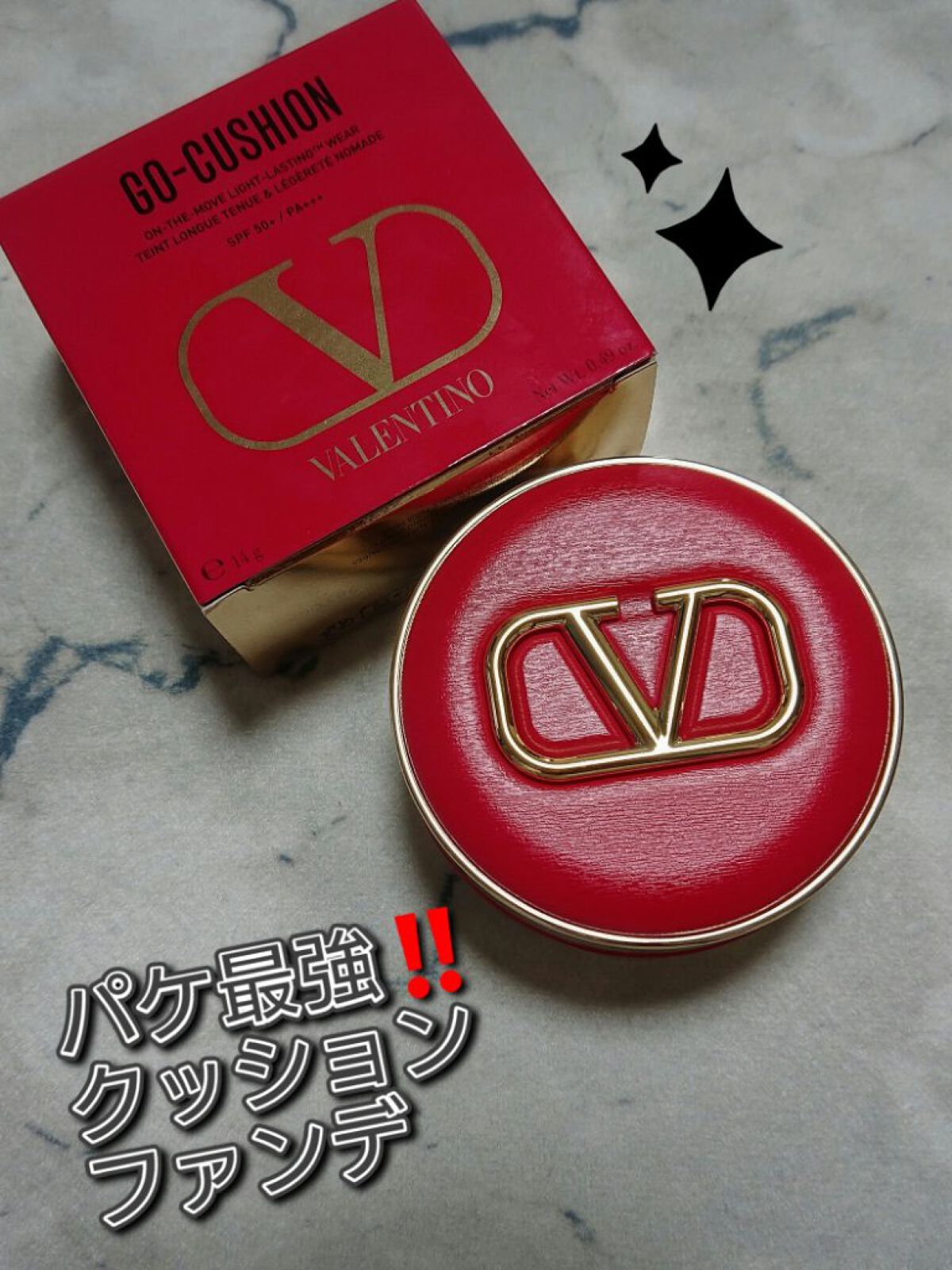 GO クッション LA 1/ヴァレンティノ ビューティ/クッションファンデーションを使ったクチコミ（1枚目）