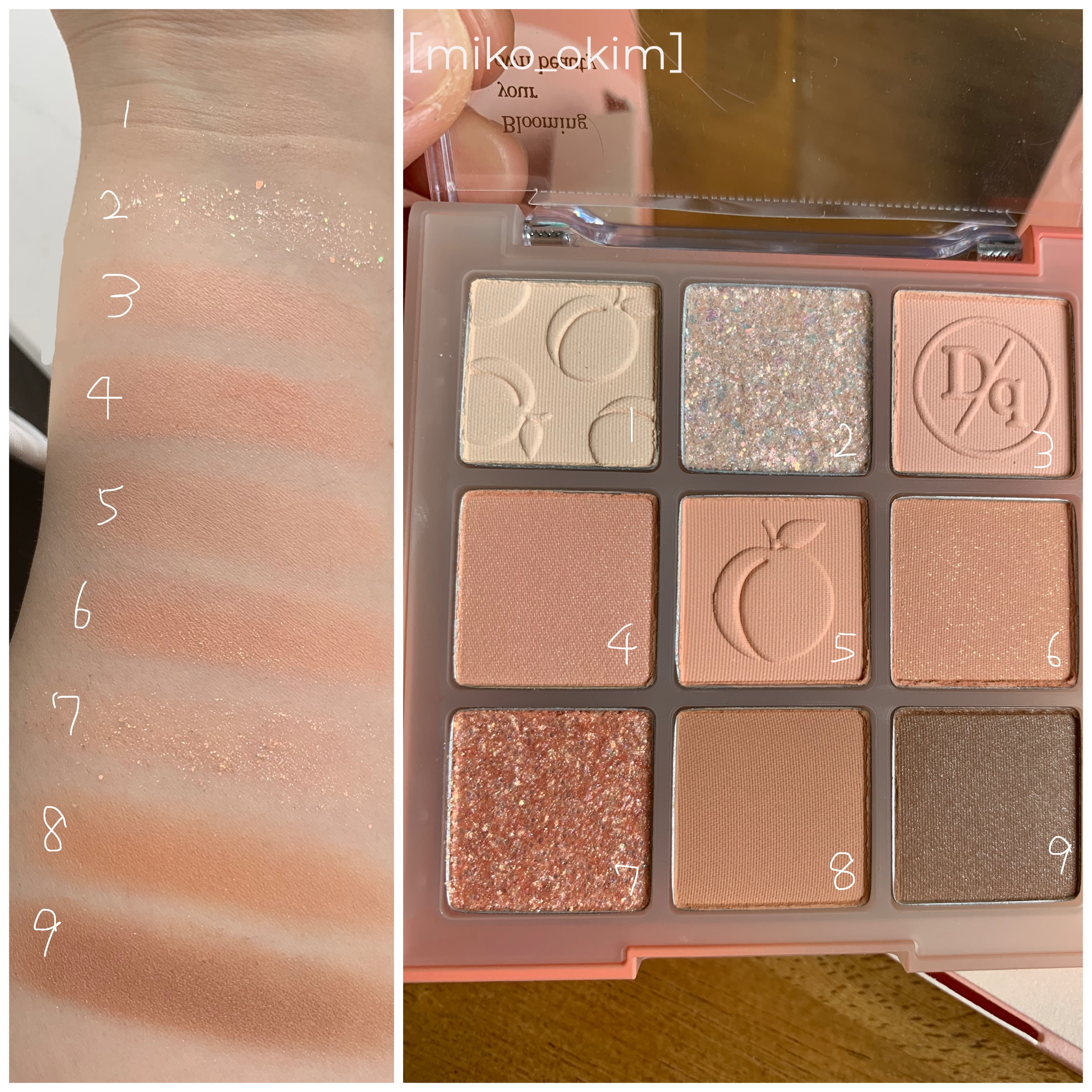 シャドウパレット/dasique/アイシャドウパレットを使ったクチコミ（2枚目）