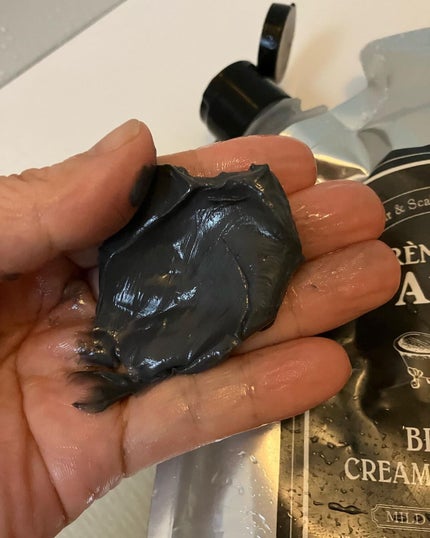 ブラッククリームシャンプー/creme de Ann/市販シャンプーを使ったクチコミ(4枚目)