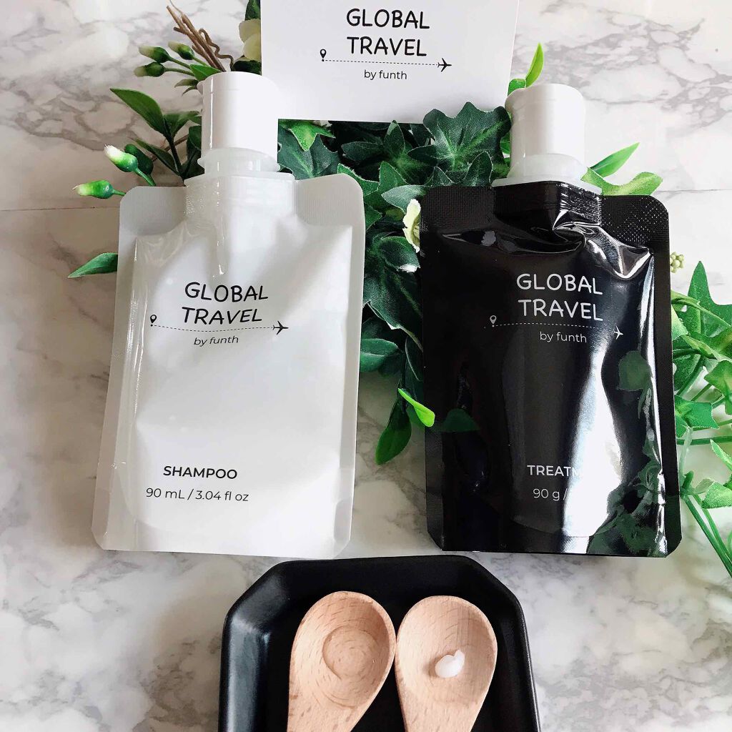 シャンプー／トリートメント/GLOBAL TRAVEL/市販シャンプーを使ったクチコミ（1枚目）