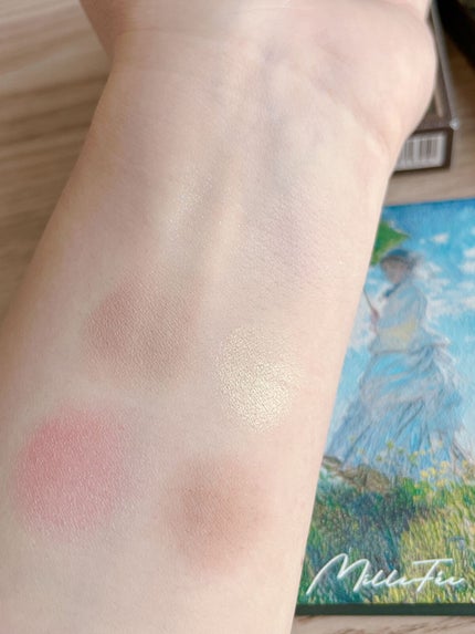 絵画アイシャドウパレット/MilleFée/アイシャドウパレットを使ったクチコミ(5枚目)