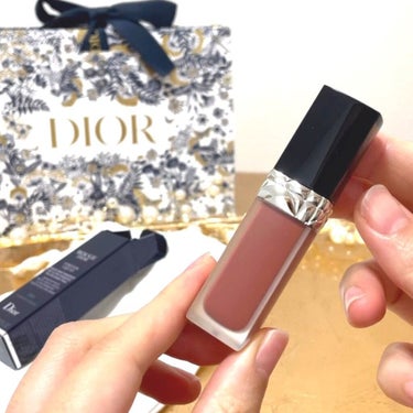 ルージュ ディオール フォーエヴァー リキッド/Dior/口紅を使ったクチコミ（2枚目）