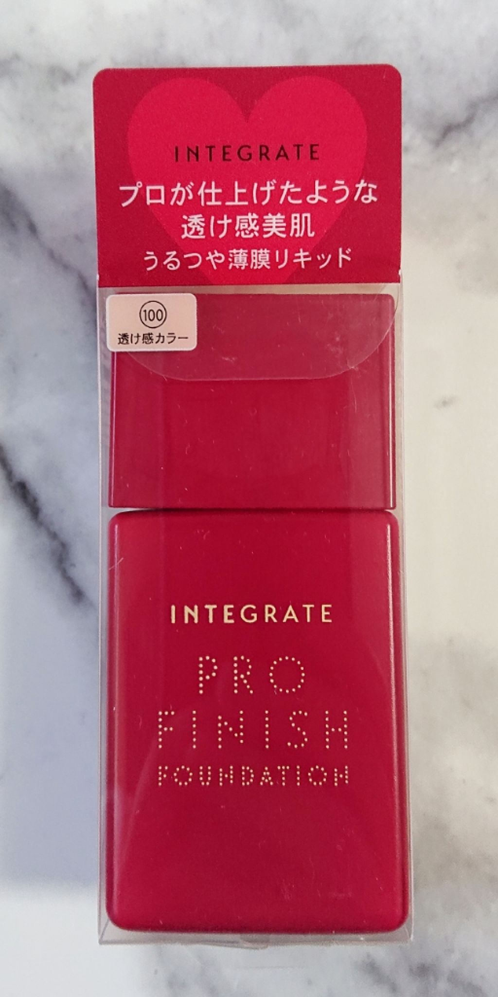 プロフィニッシュリキッド/インテグレート/リキッドファンデーションを使ったクチコミ(2枚目)