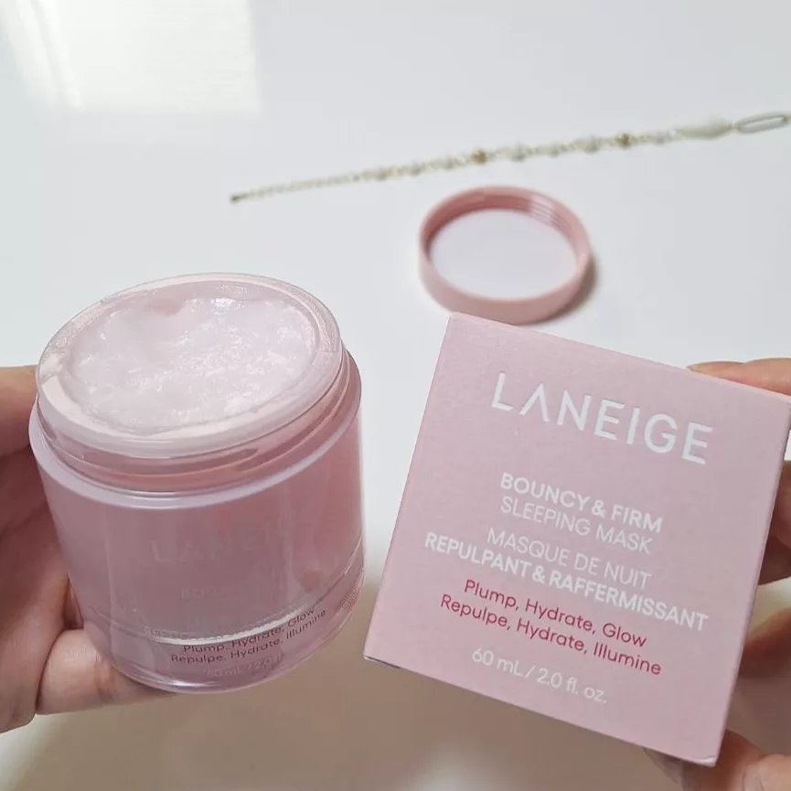 バウンシースリーピングマスク/LANEIGE/フェイスクリームを使ったクチコミ（2枚目）