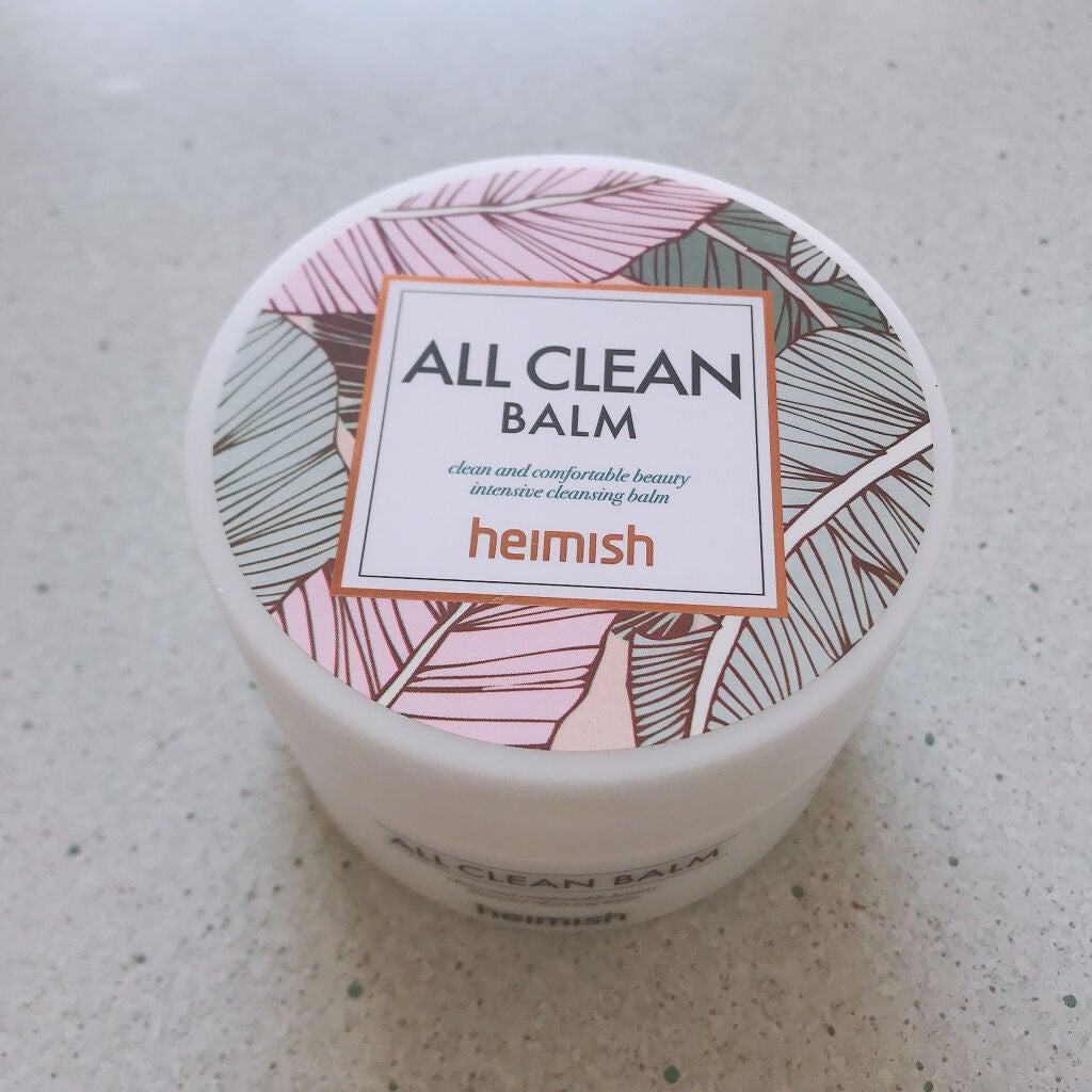 オールクリーンバーム/heimish/クレンジングバームを使ったクチコミ(1枚目)