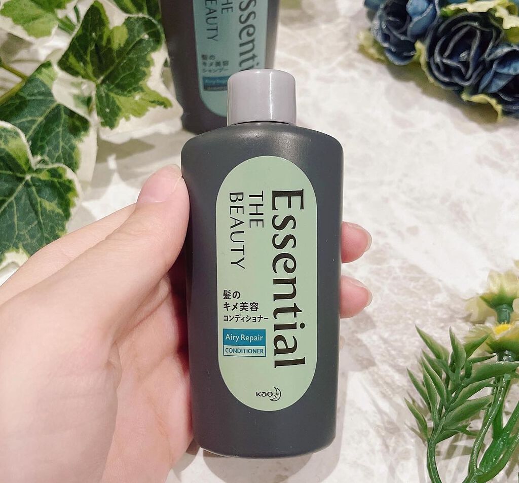 THE BEAUTY 髪のキメ美容シャンプー／コンディショナー＜エアリーリペア＞	/エッセンシャル/シャンプー・コンディショナーを使ったクチコミ（3枚目）