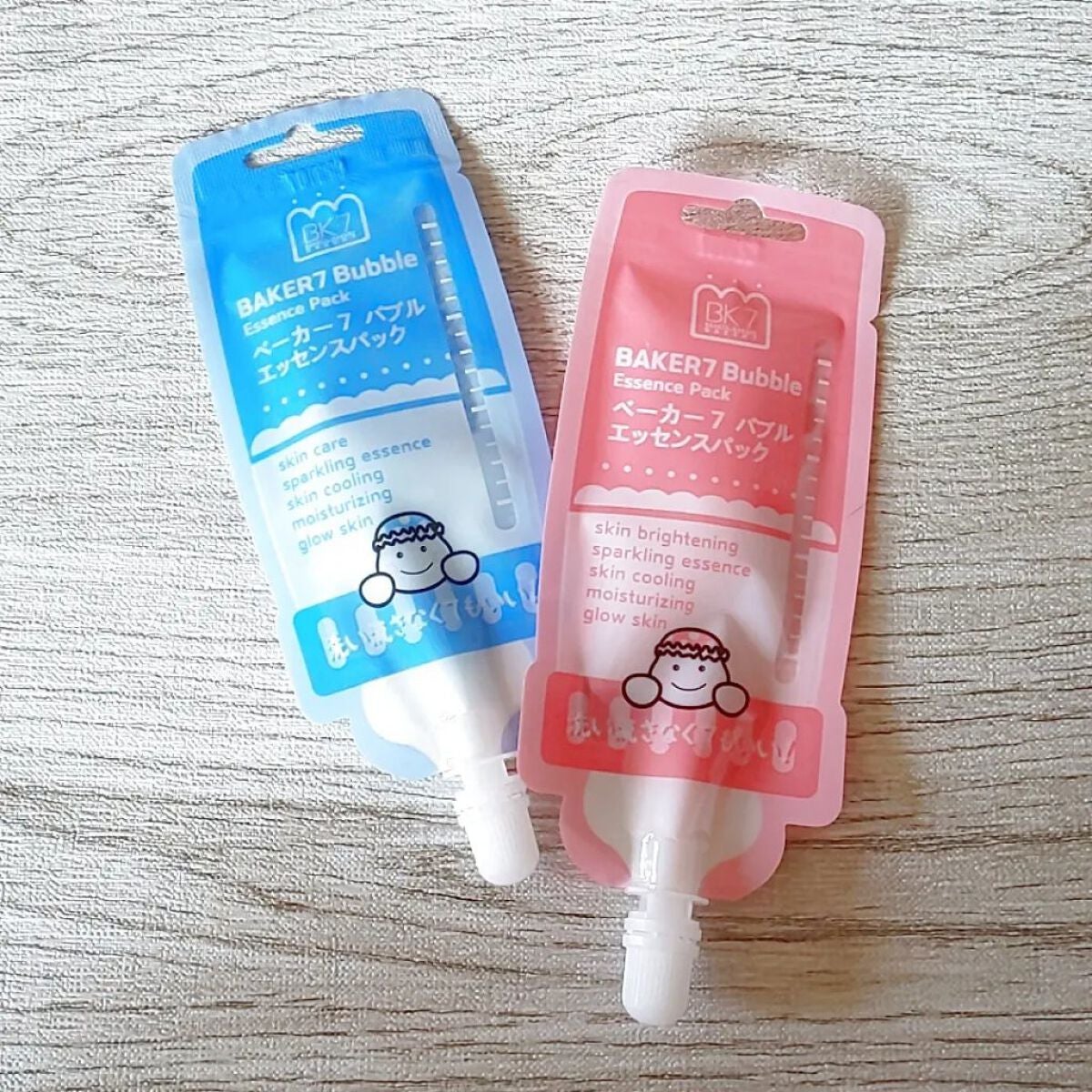 マジックバブルエッセンスパックMINI/BAKER7/シートマスク・パックを使ったクチコミ(1枚目)