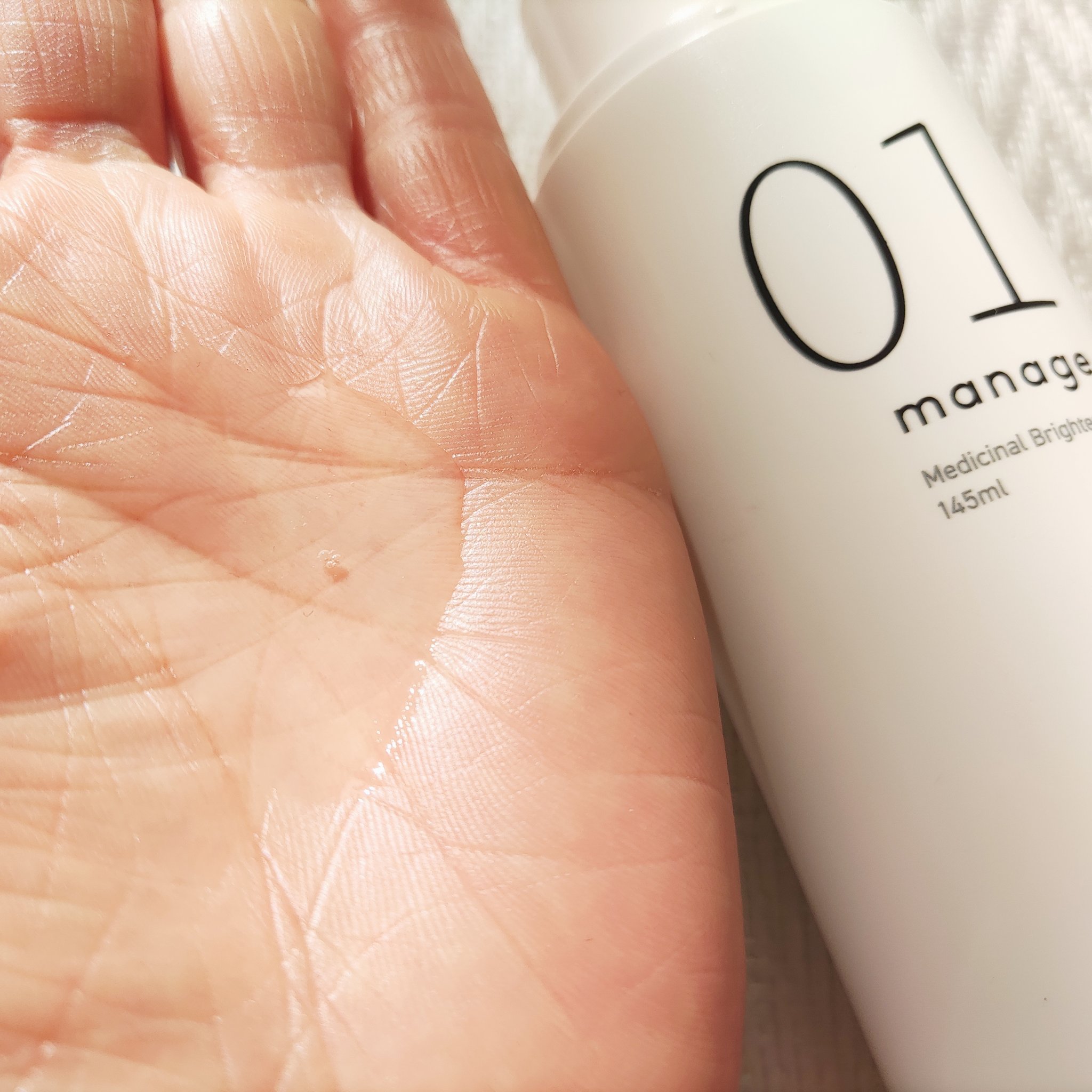 manage 01 ブライトニング トナー/manage/化粧水を使ったクチコミ（3枚目）