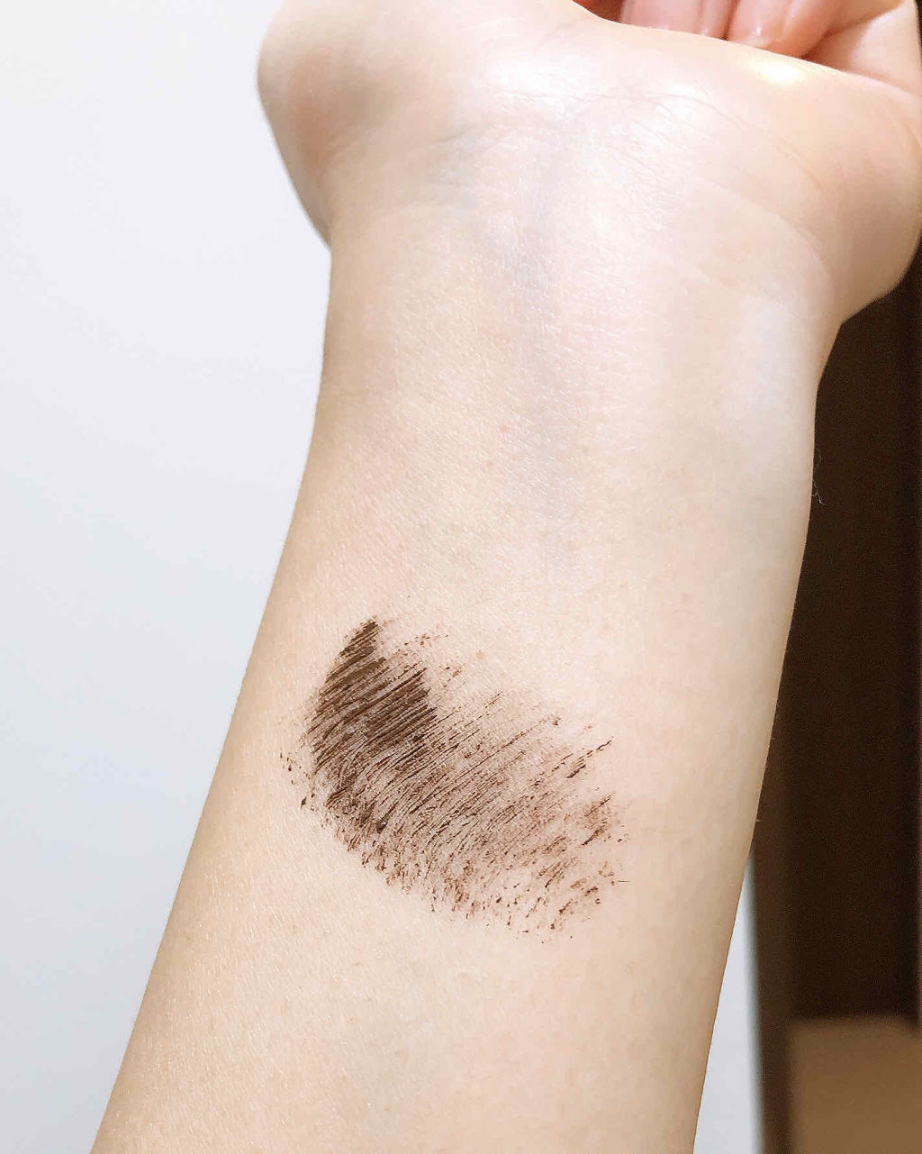 スナップスカラ 09 ヘーゼルブラウン/MAYBELLINE NEW YORK/マスカラを使ったクチコミ（2枚目）