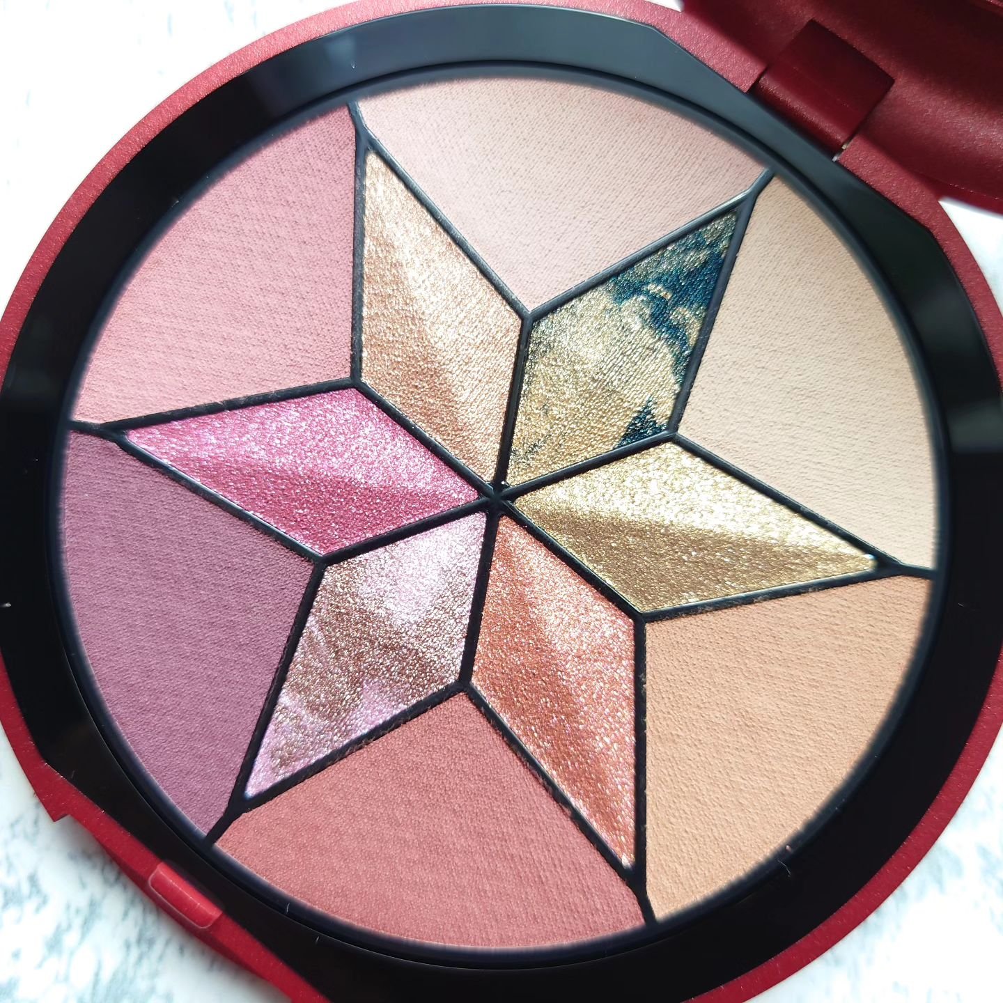 shining night eyeshadow palette/KIKO/アイシャドウパレットを使ったクチコミ（3枚目）