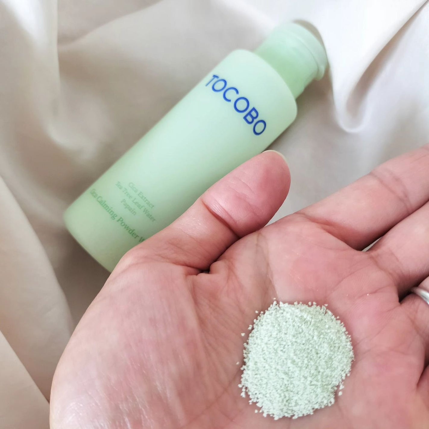 シカカーミングパウダーウォッシュ/TOCOBO/洗顔パウダーを使ったクチコミ(2枚目)