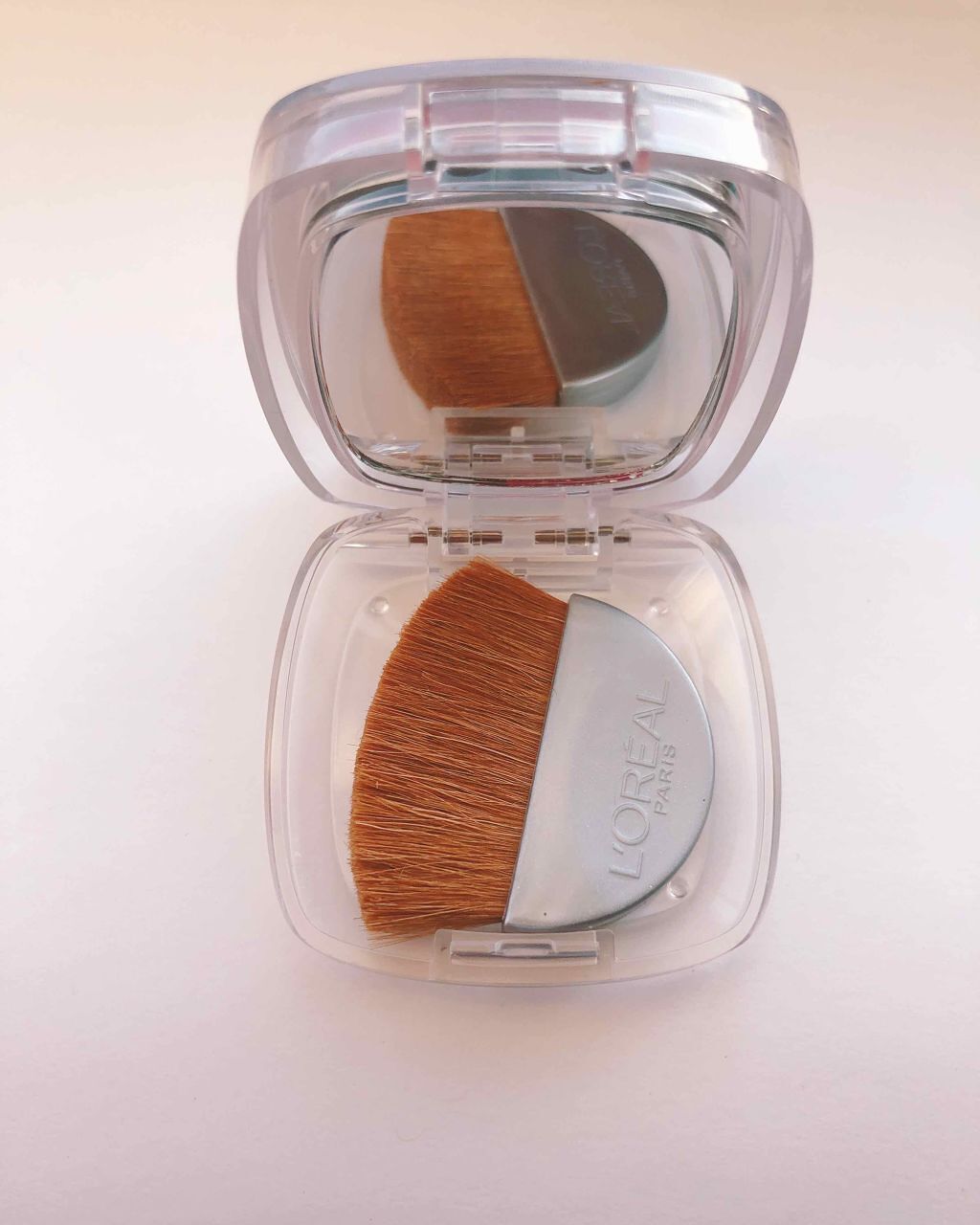 ルーセントマジック パウダーブラッシュ/ロレアル パリ/パウダーチークを使ったクチコミ(2枚目)