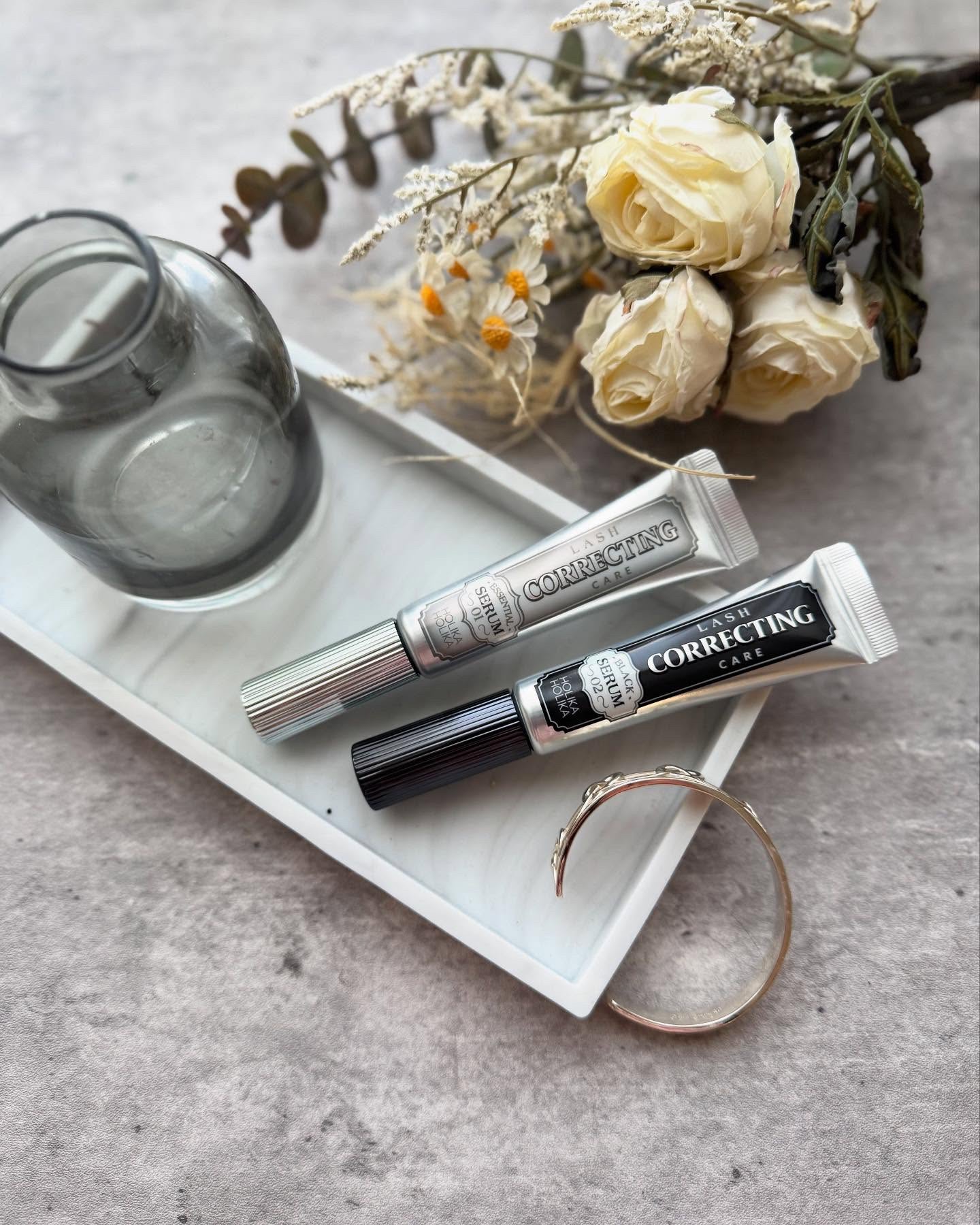 ラッシュコレクティングケア エッセンシャルセラム/HOLIKA HOLIKA/まつげ美容液を使ったクチコミ（1枚目）