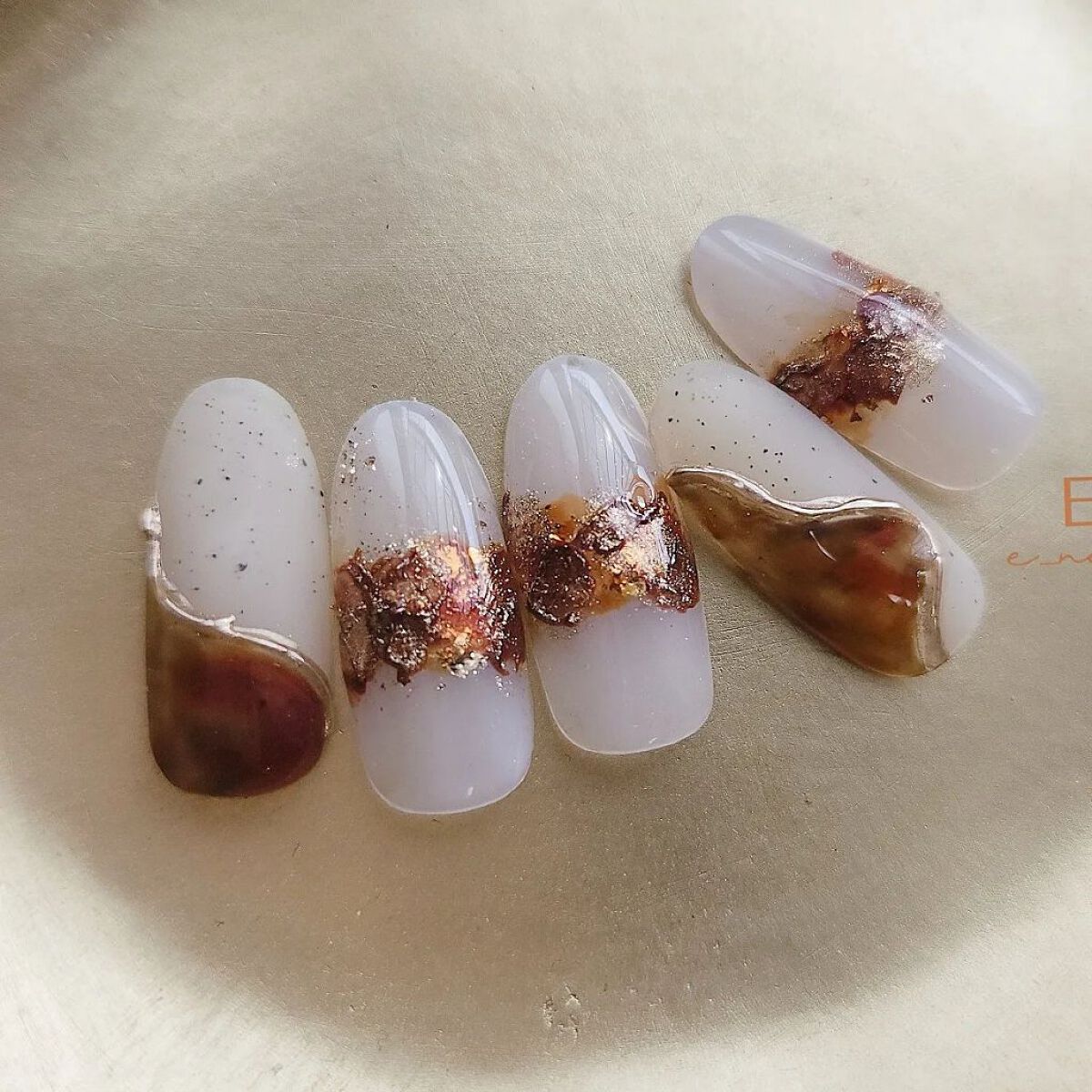 ネイルタウンジェル テラコッタジェル/NAILTOWN/ジェルネイルを使ったクチコミ（2枚目）