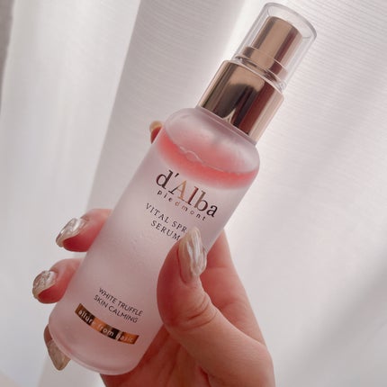 ダルバ ホワイトトリュフバイタルスプレーセラム/ダルバ/ミスト状化粧水を使ったクチコミ(1枚目)