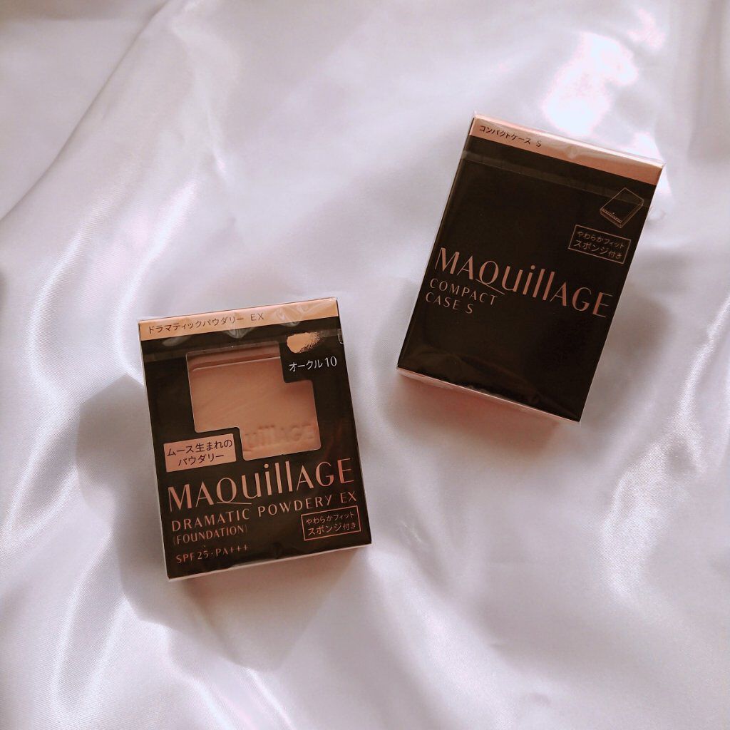 ドラマティックパウダリー EX/マキアージュ/パウダーファンデーションを使ったクチコミ(6枚目)