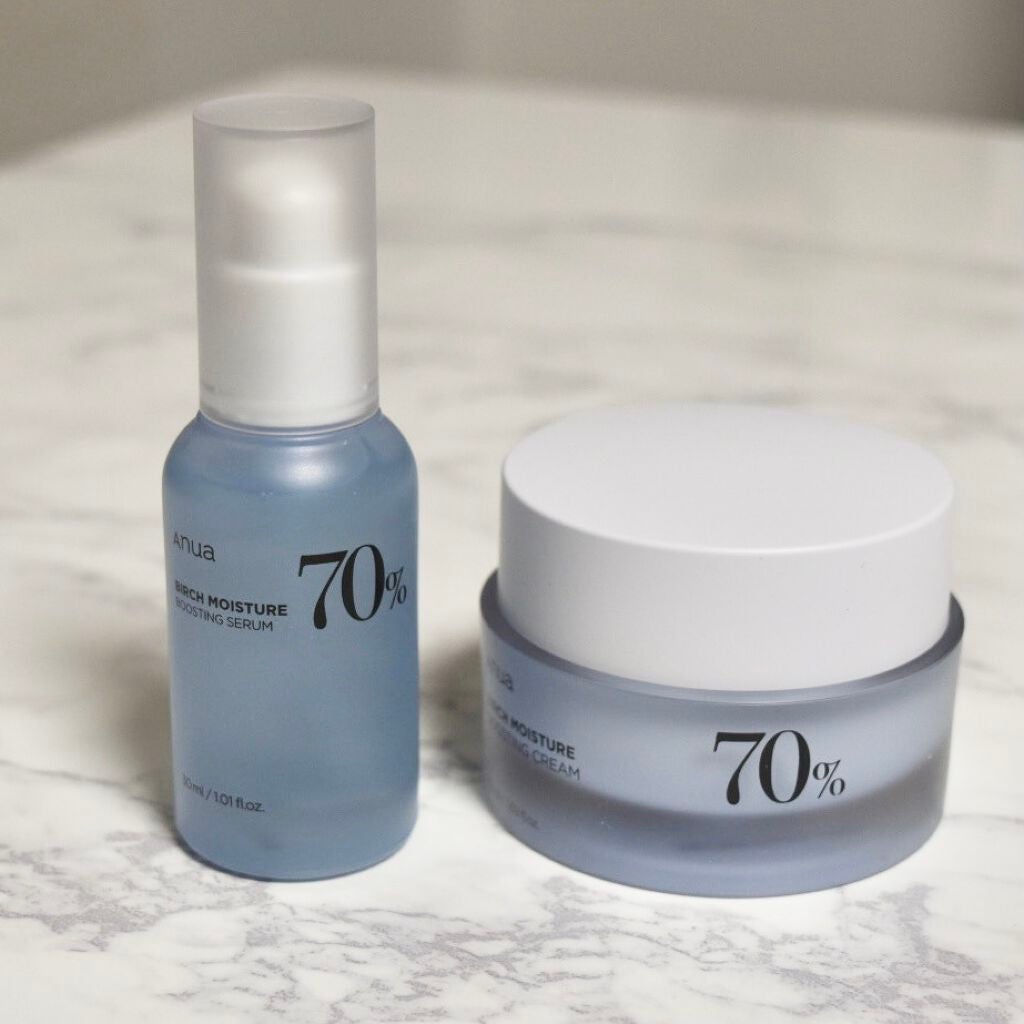 シラカバ水分ブースティングクリーム/Anua/フェイスクリームを使ったクチコミ(10枚目)