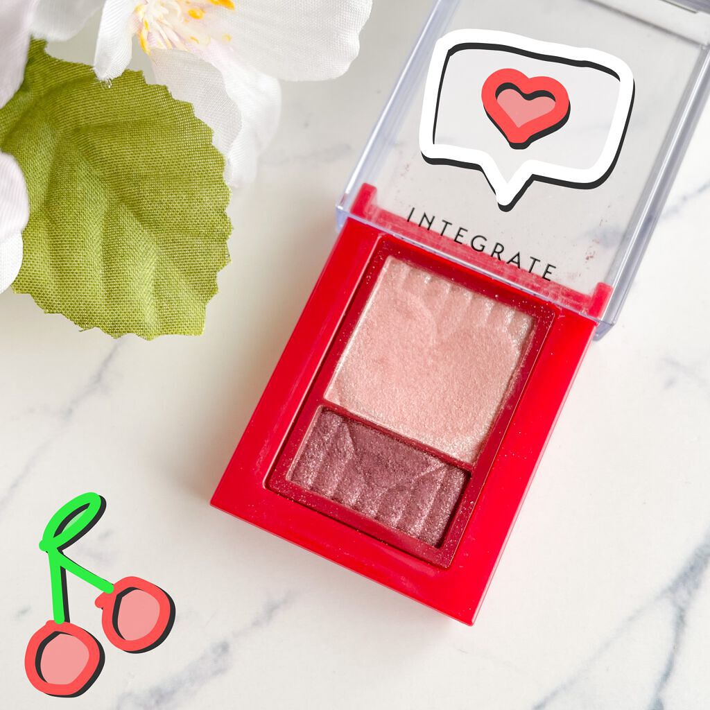 ワイドルックアイズ PK373/インテグレート/アイシャドウパレットを使ったクチコミ（2枚目）