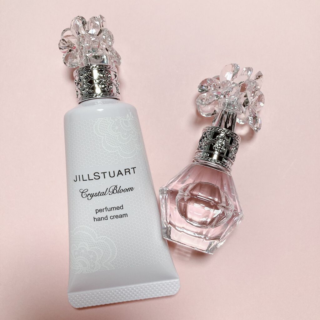 クリスタルブルーム　オードパルファン＆ハンドクリーム　クチュールフラワー/JILL STUART/香水(レディース)を使ったクチコミ（2枚目）