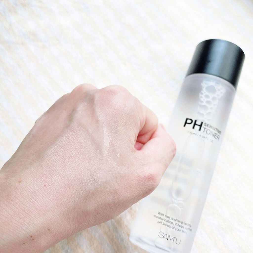 PHセンシティブトナー/SAM'U/化粧水を使ったクチコミ（3枚目）