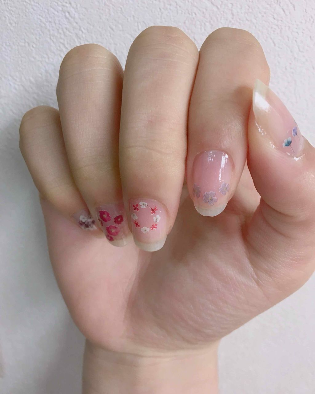 しずくネイルシール/キャンドゥ/ネイルシールを使ったクチコミ（1枚目）