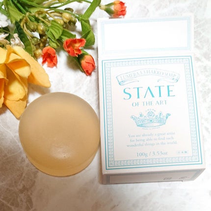 極微細泡石けん/STATE OF THE ART/洗顔石鹸を使ったクチコミ(3枚目)