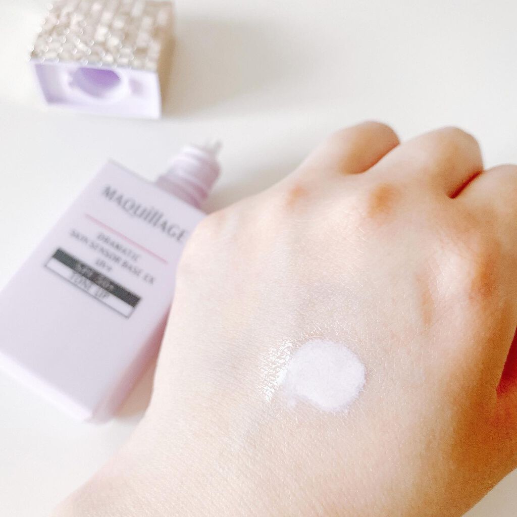 ドラマティックスキンセンサーベース EX UV+/マキアージュ/化粧下地を使ったクチコミ（3枚目）