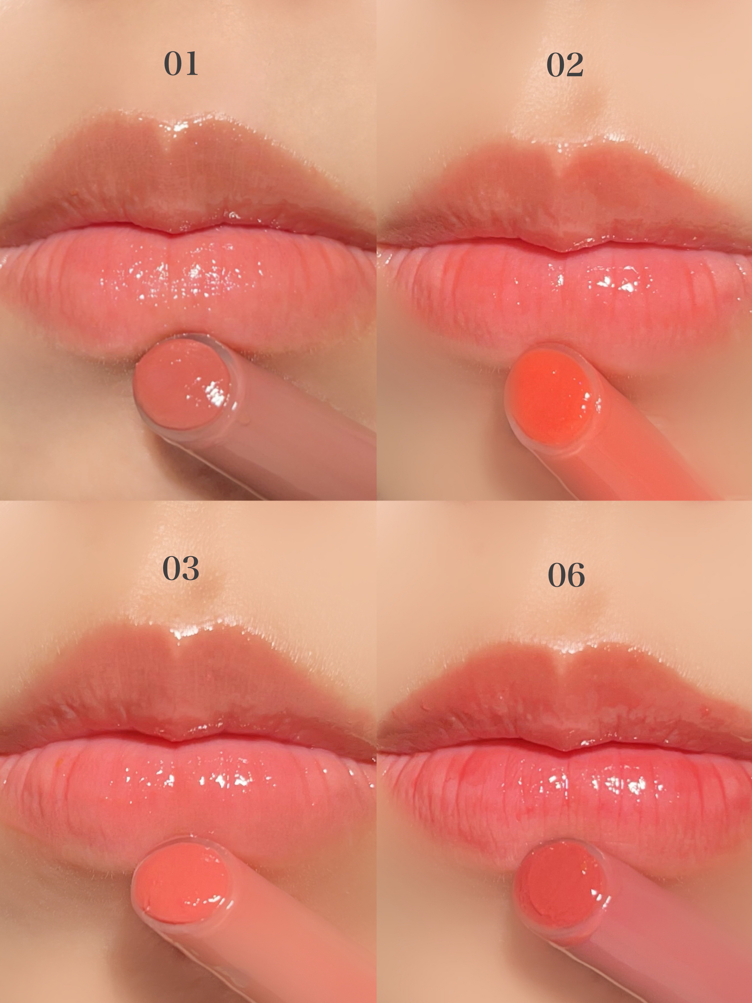 ドリズルバーム/mude./口紅を使ったクチコミ（3枚目）