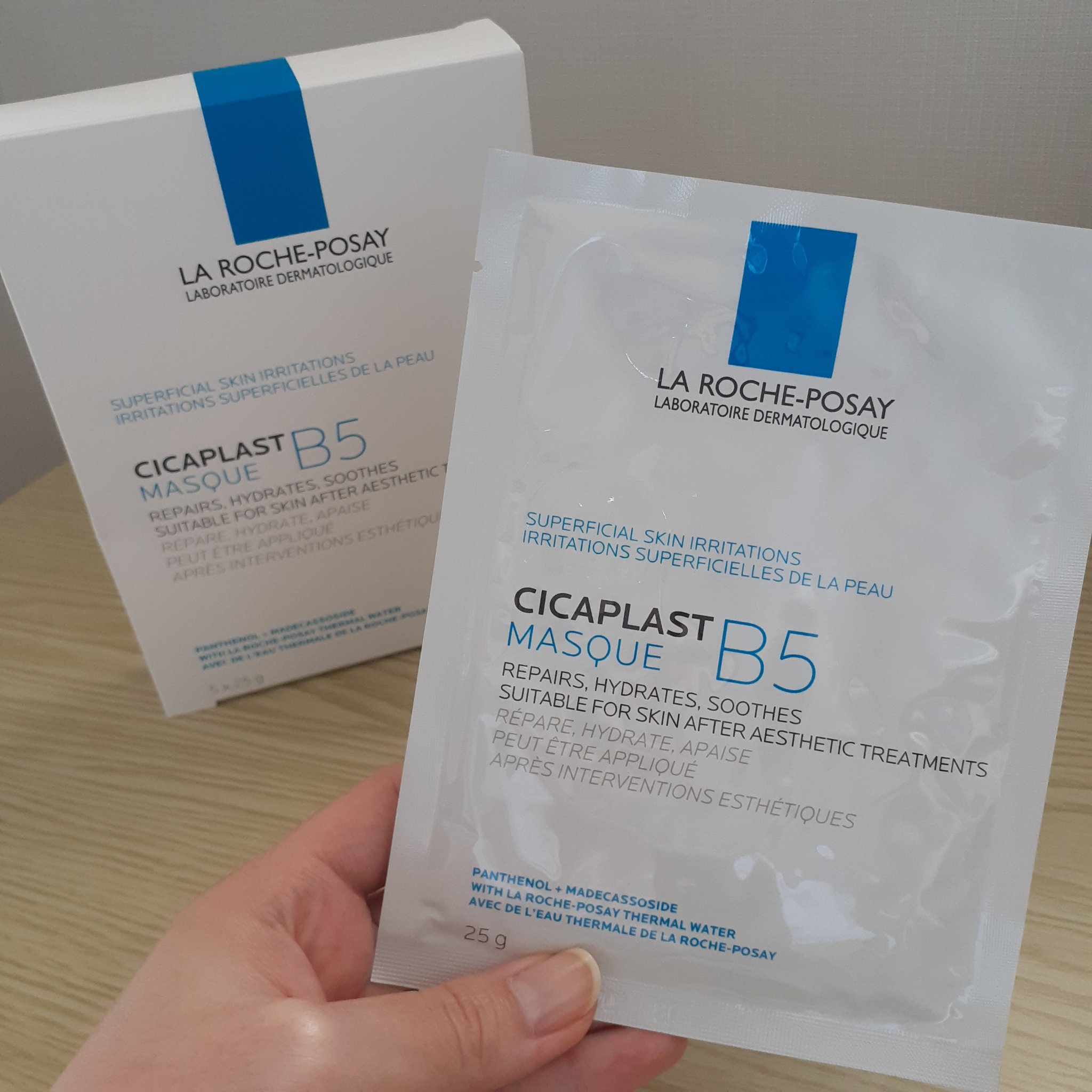 ラ ロッシュ ポゼ シカプラスト リペアマスク B5/ラ ロッシュ ポゼ/シートマスク・パックを使ったクチコミ（1枚目）
