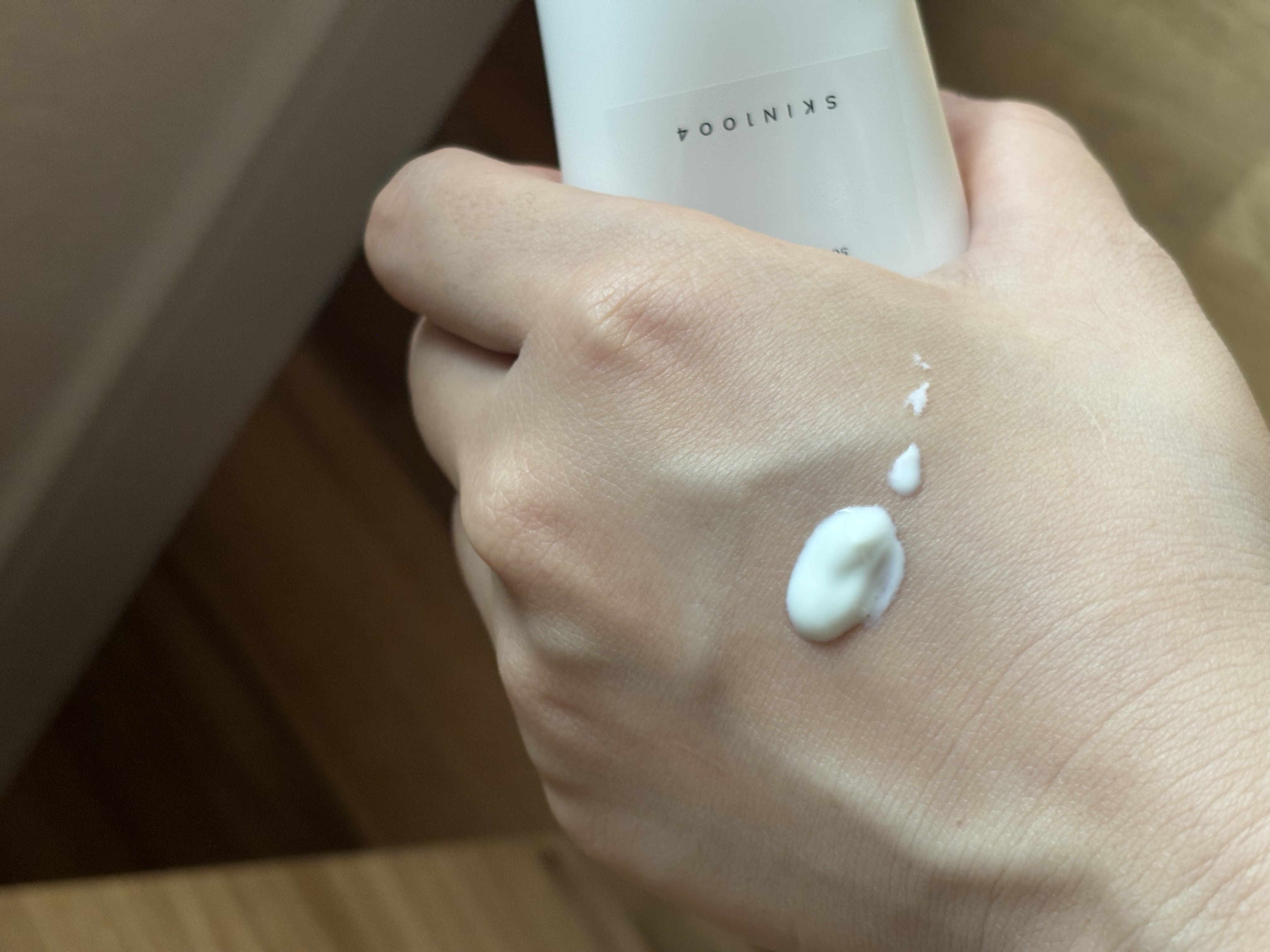 ヒアルーシカ ウォーターフィット サンセラム/SKIN1004/日焼け止めローションを使ったクチコミ（2枚目）