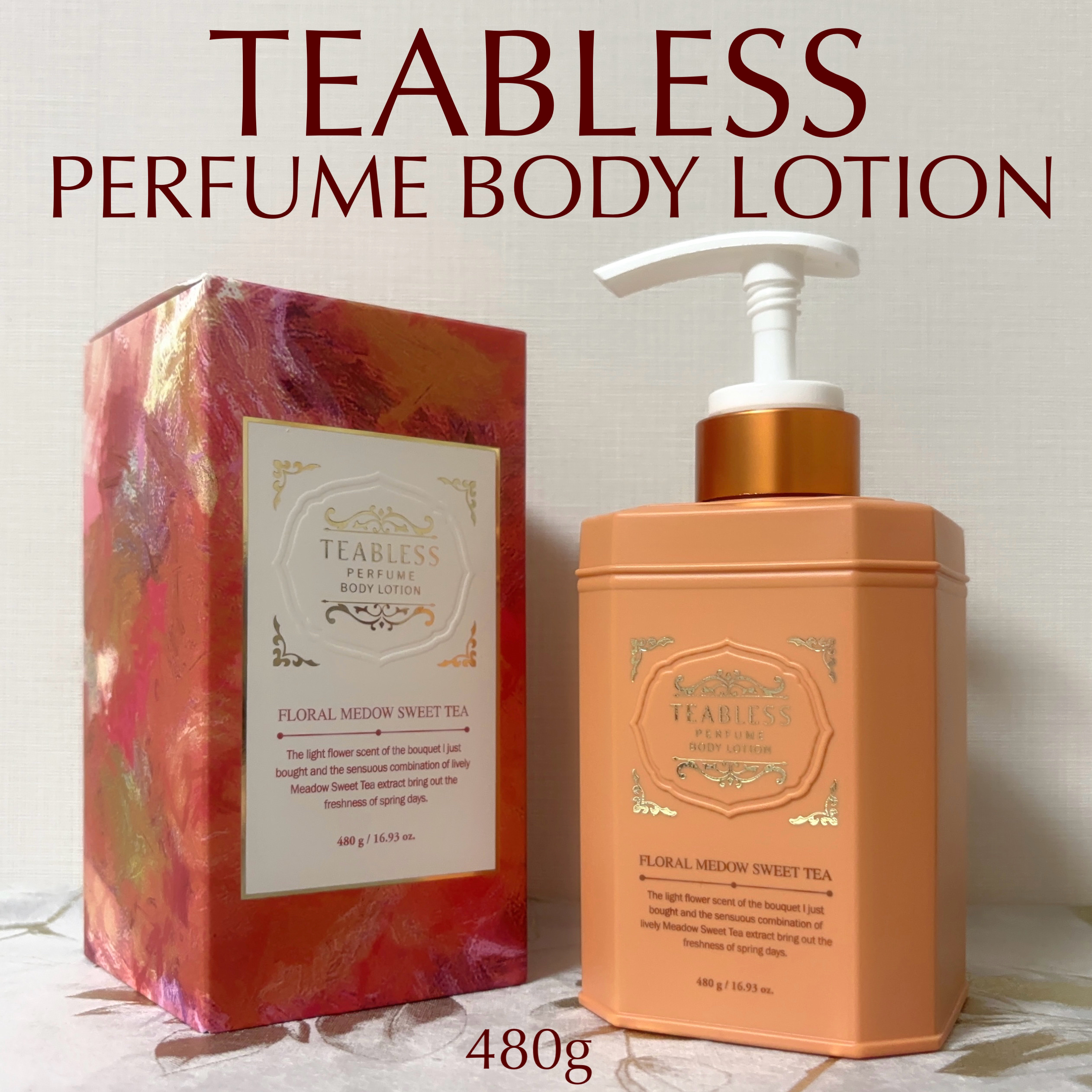 フローラルメドウスイートティー  ボディーローション/TEABLESS/ボディローションを使ったクチコミ（1枚目）