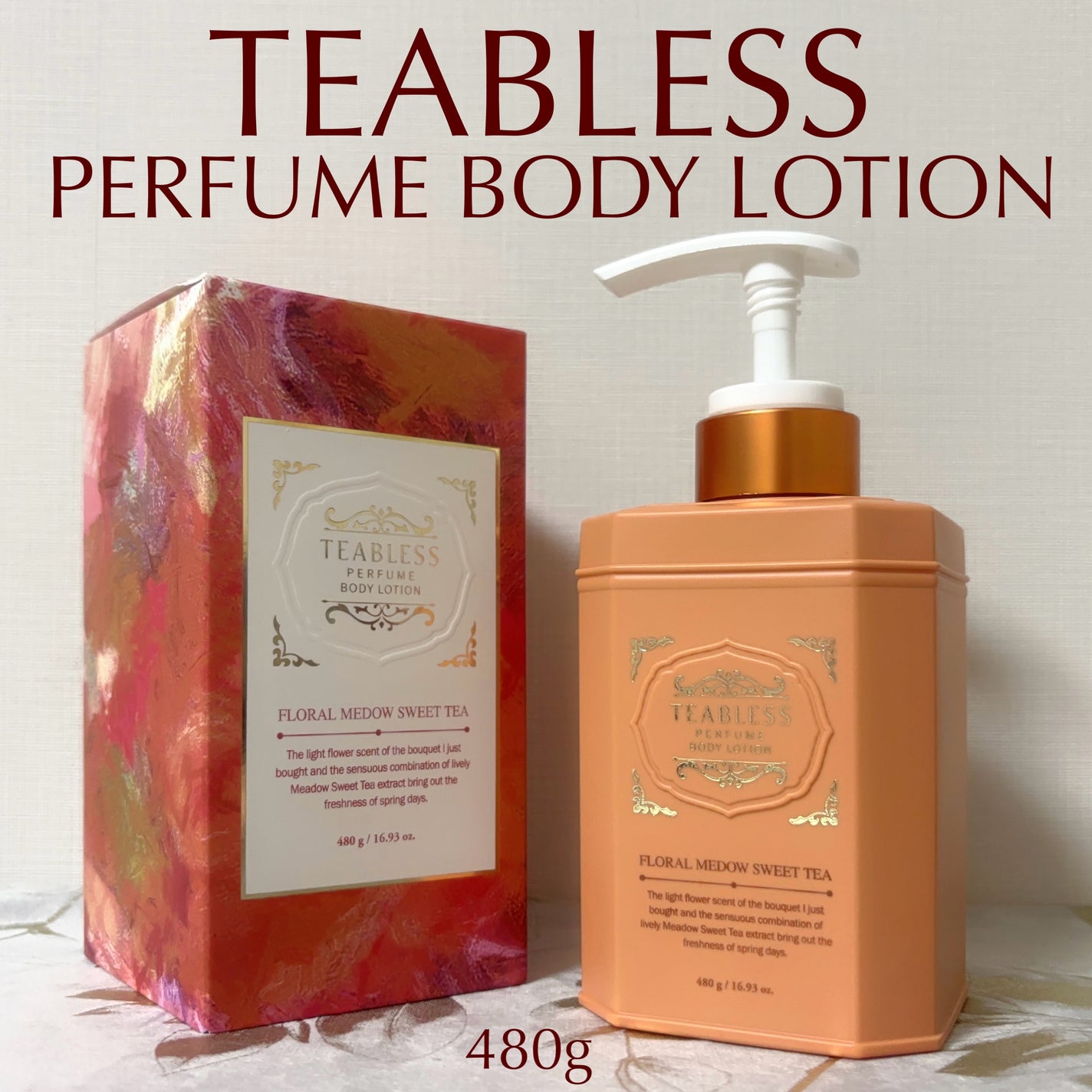 フローラルメドウスイートティー ボディーローション/TEABLESS/ボディローションを使ったクチコミ(1枚目)