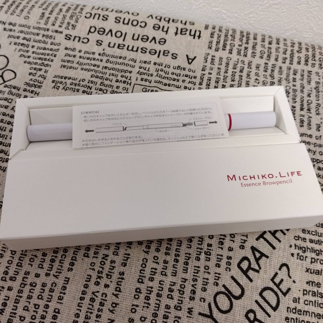 エッセンスブロウペンシル/MICHIKO.LIFE/アイブロウペンシルを使ったクチコミ(5枚目)