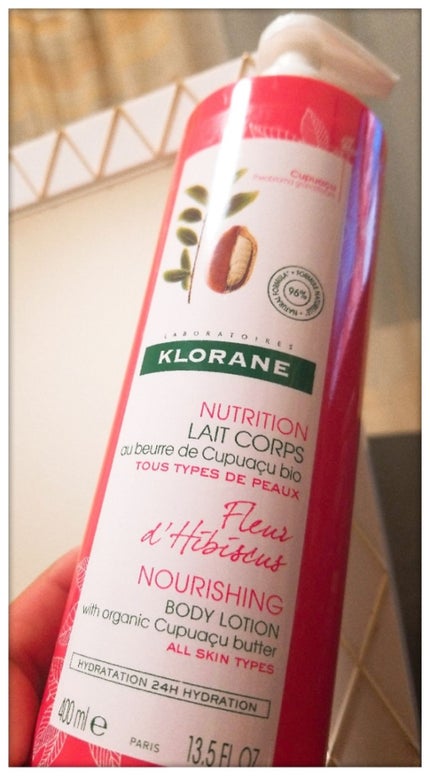 KLORANE  Hibiscus Flower Body Lotion with Cupuacu Butter/KLORANE(クロラーヌ)/ボディローションを使ったクチコミ(2枚目)