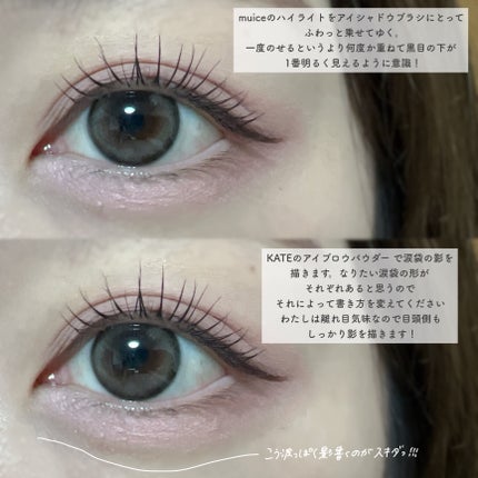 ケイト デザイニングアイブロウ3D/KATE/パウダーアイブロウを使ったクチコミ(4枚目)