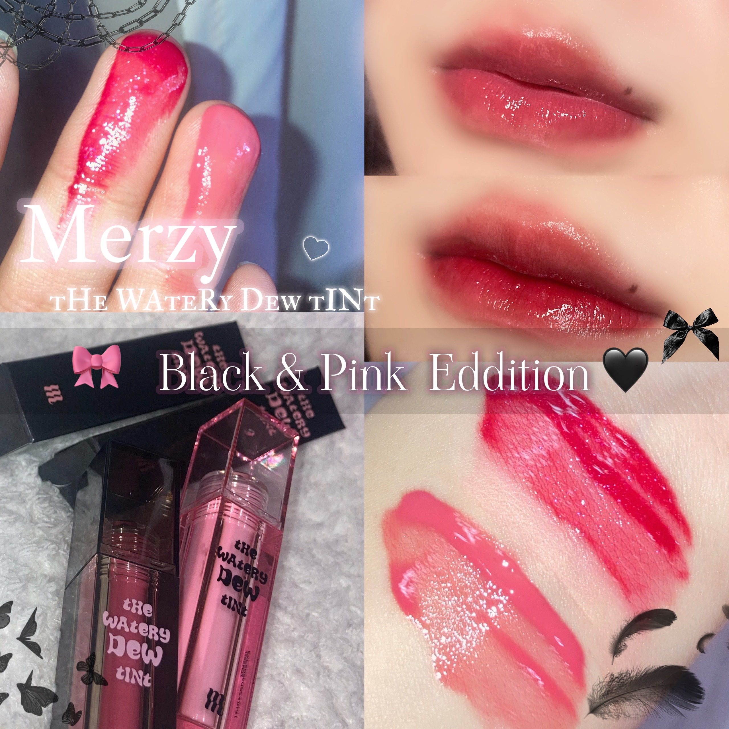 ザ ウォータリーデューティント/MERZY/リップティントを使ったクチコミ（1枚目）