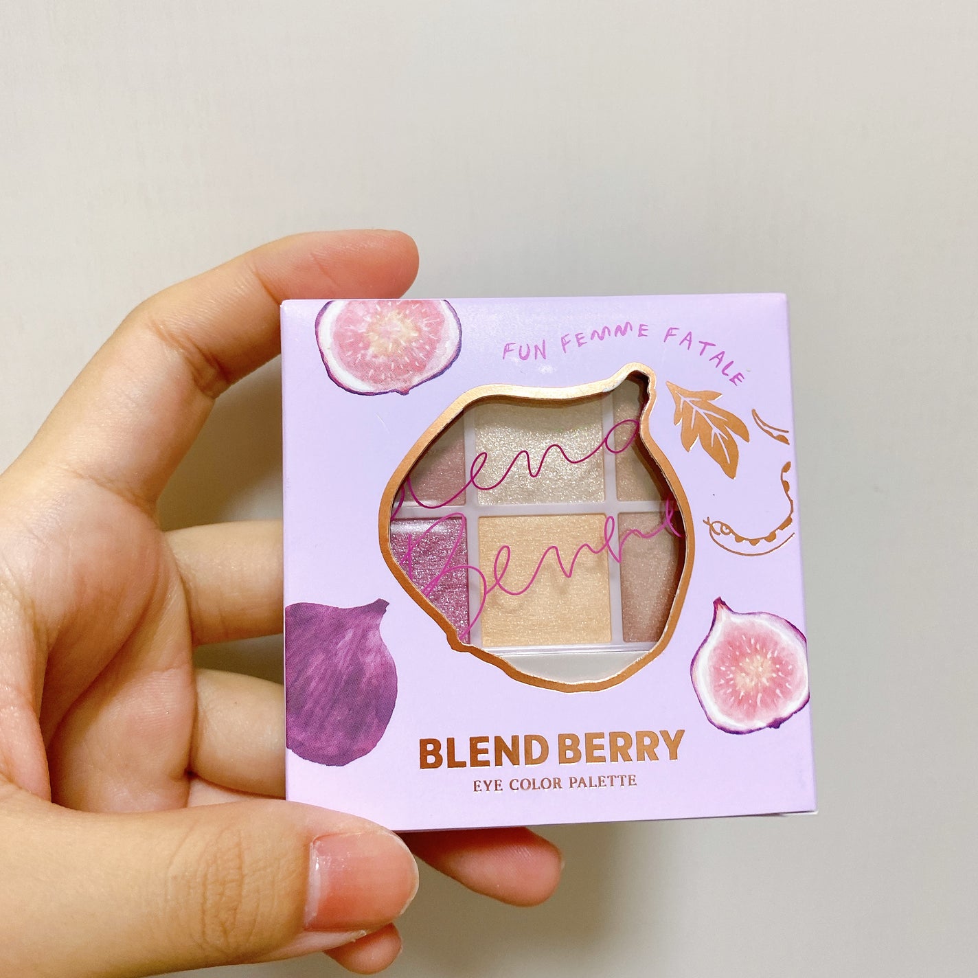 オーラクリエイション/BLEND BERRY/アイシャドウパレットを使ったクチコミ(1枚目)