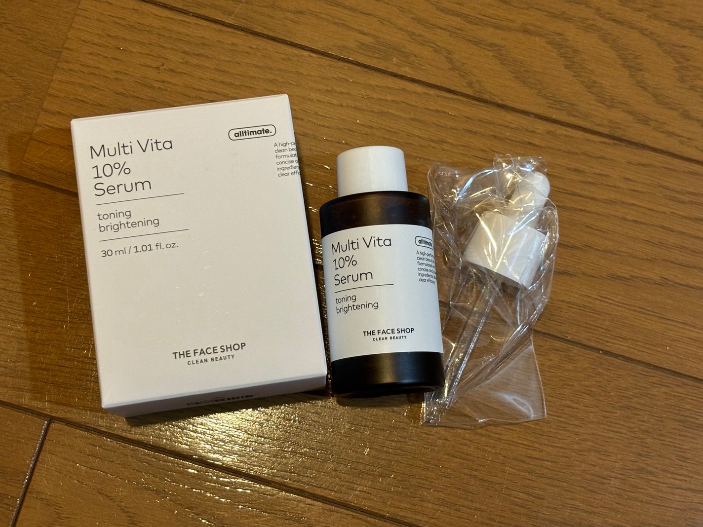 オールティメット マルチビタ10%セラム/THE FACE SHOP/美容液を使ったクチコミ(1枚目)