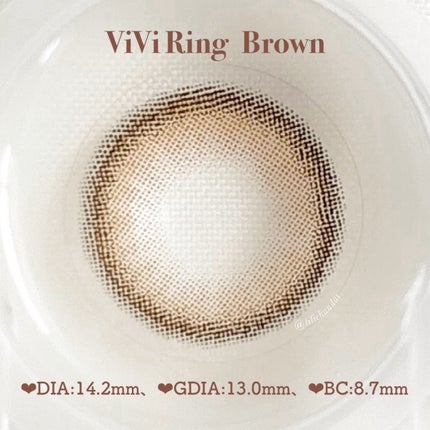 ViVi Ring 1day/OLENS/ワンデー(1DAY)カラコンを使ったクチコミ(3枚目)