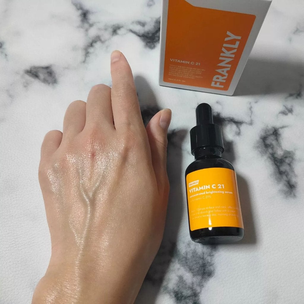 ビタミンC21セラム/Frankly/美容液を使ったクチコミ(5枚目)