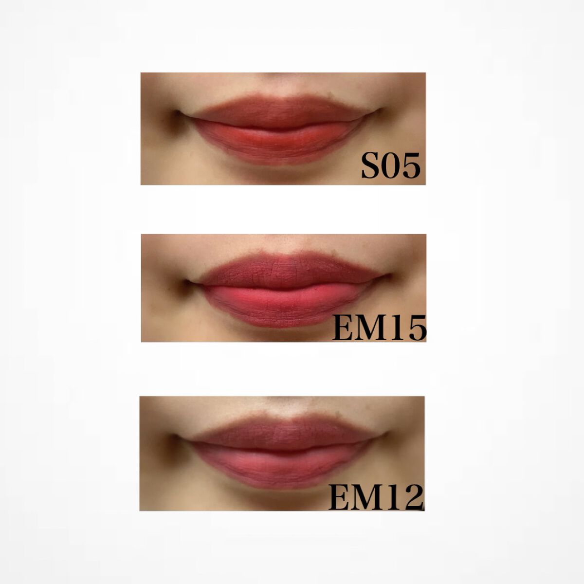 フェザーマットリップスティック/INTO U/口紅を使ったクチコミ（3枚目）