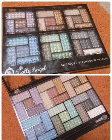 30COLORSEYESHADOWPALETTE/Dolly Angel/アイシャドウパレットを使ったクチコミ（1枚目）