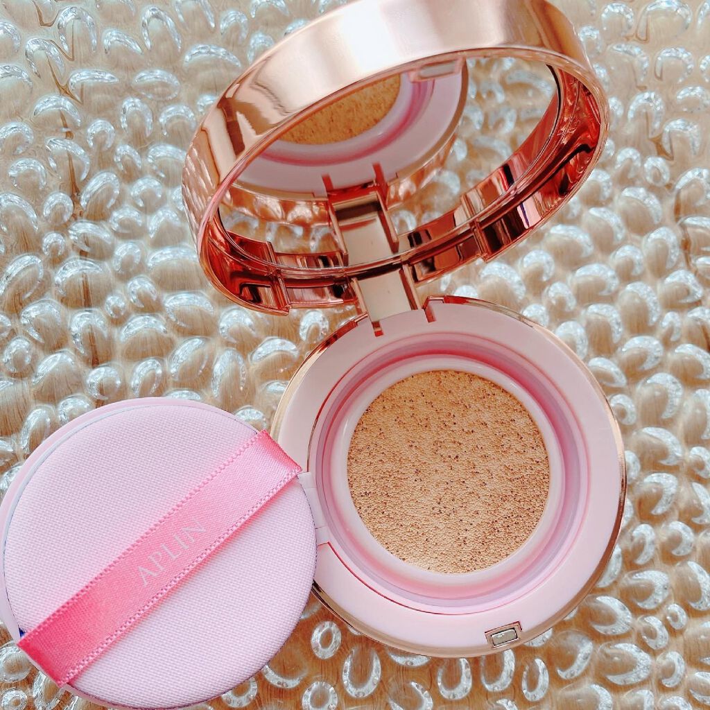 ピンクティーツリーカバークッション/APLIN/クッションファンデーションを使ったクチコミ（3枚目）