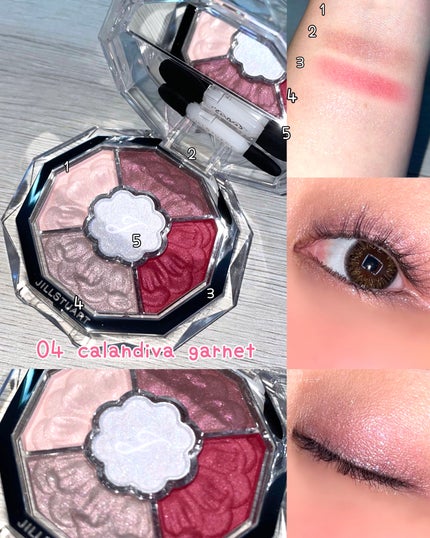 ジルスチュアート ブルームクチュール アイズ ジュエルドブーケ/JILL STUART/アイシャドウパレットを使ったクチコミ(7枚目)