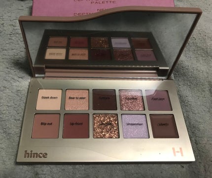 ニューデップスアイシャドウパレット/hince/アイシャドウパレットを使ったクチコミ(1枚目)