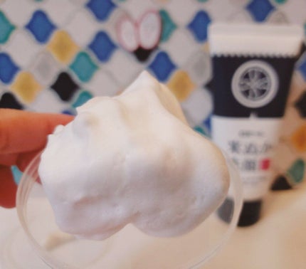 江戸こすめ 米ぬか洗顔/ロゼット/洗顔フォームを使ったクチコミ(3枚目)