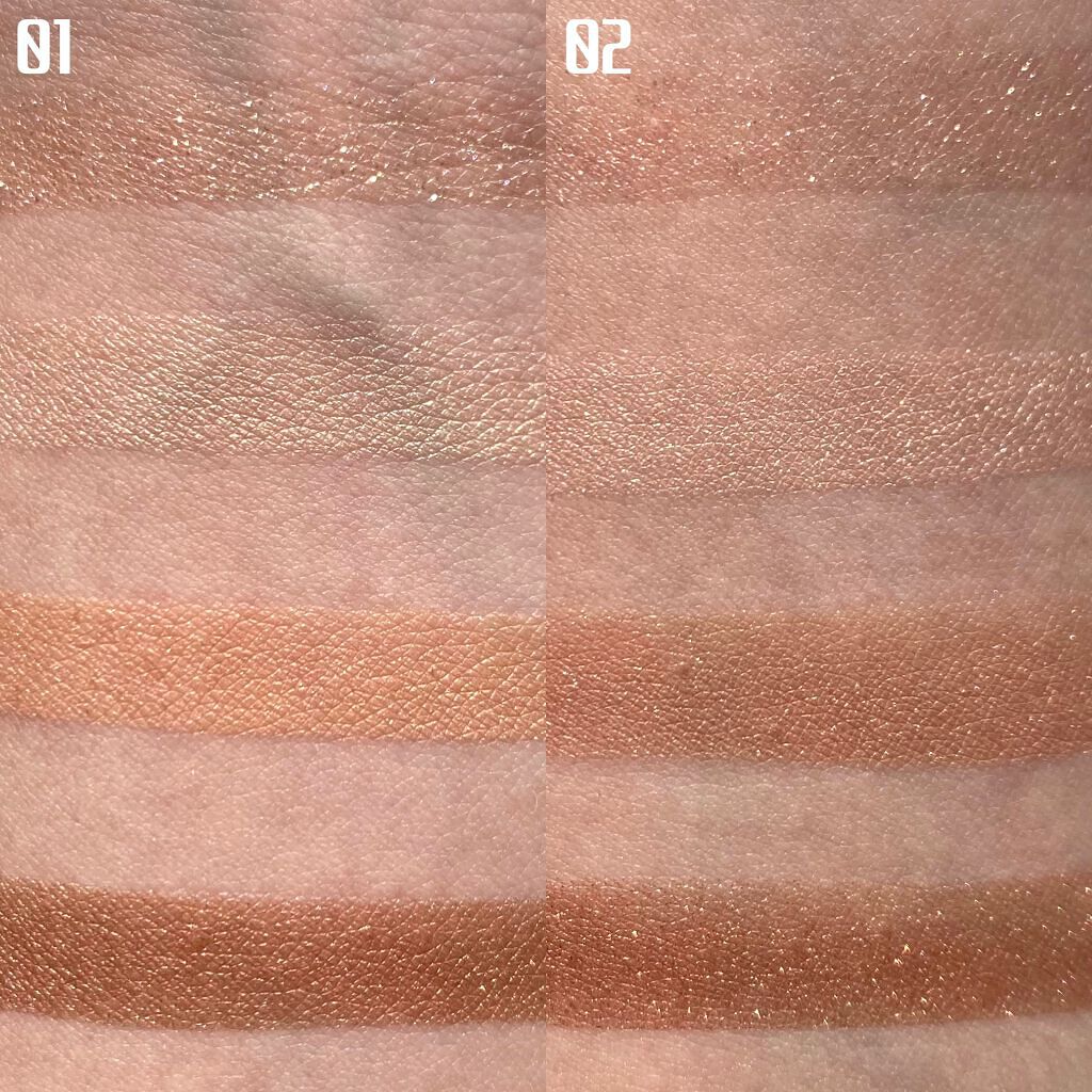 ベージュトーンアイシャドウ/CEZANNE/アイシャドウパレットを使ったクチコミ（3枚目）