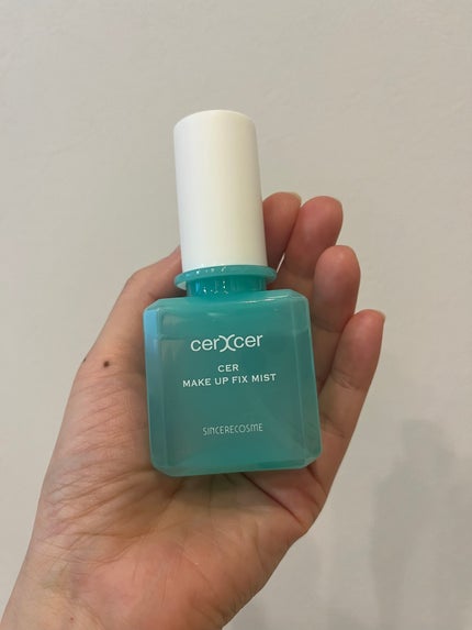 メイクアップフィックスミスト/cerXcer/フィックスミストを使ったクチコミ(4枚目)